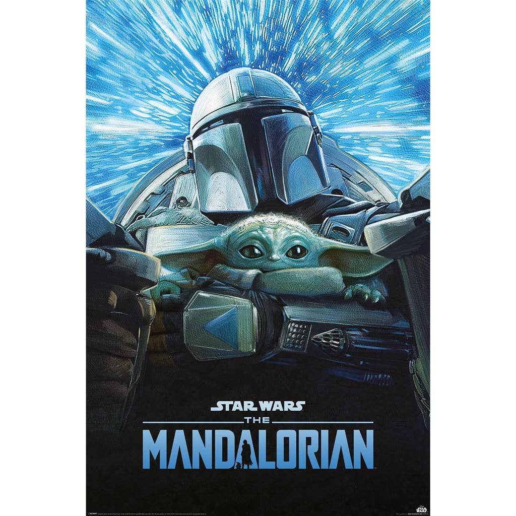 The Mandalorian S3 (Lightspeed) 61 x 91.5cm - KOOLTHINGS