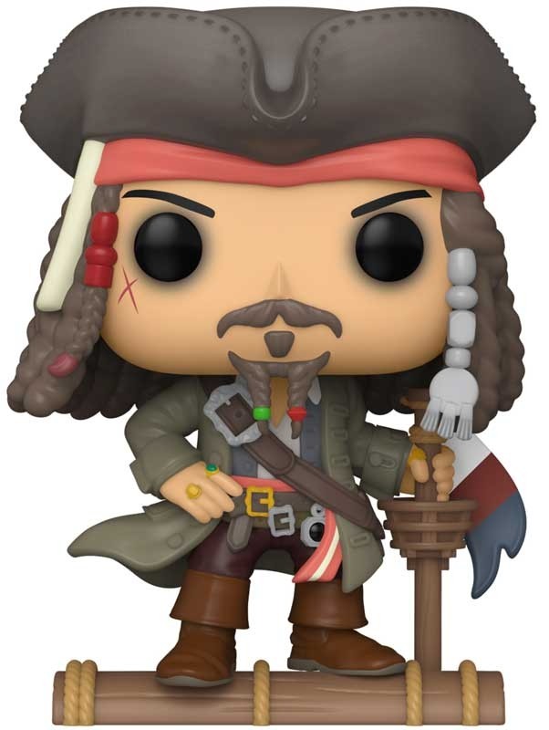 Funko Pop! vinyl figure of a pirate character with a hat and sword on a white background