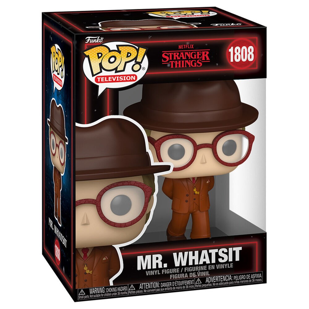 Funko Pop! vinyl figure packaging for Mr. Whatsit from Stranger Things