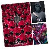 Squid Game Crowd Maxi Wall Poster 24x36" - KOOLTHINGS