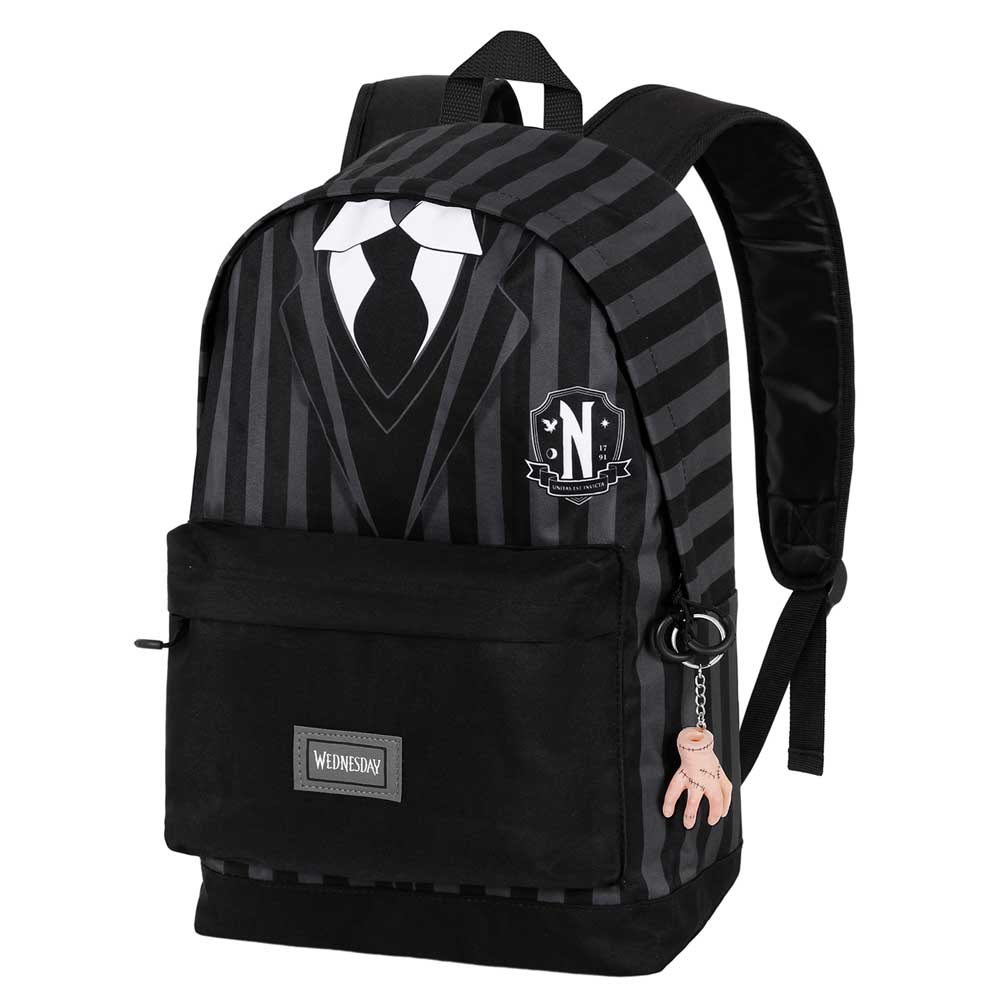 Wednesday Uniform - FAN HS Backpack 2.0, Black - KOOLTHINGS