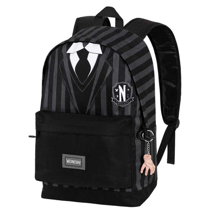 Wednesday Uniform - FAN HS Backpack 2.0, Black - KOOLTHINGS