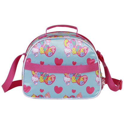 Children's backpack with Hello Kitty design on a white background
