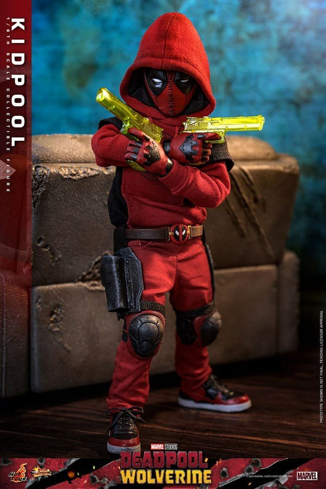Deadpool & Wolverine Movie Masterpiece Action Figure 1/6 Kidpool 22 cm - KOOLTHINGS