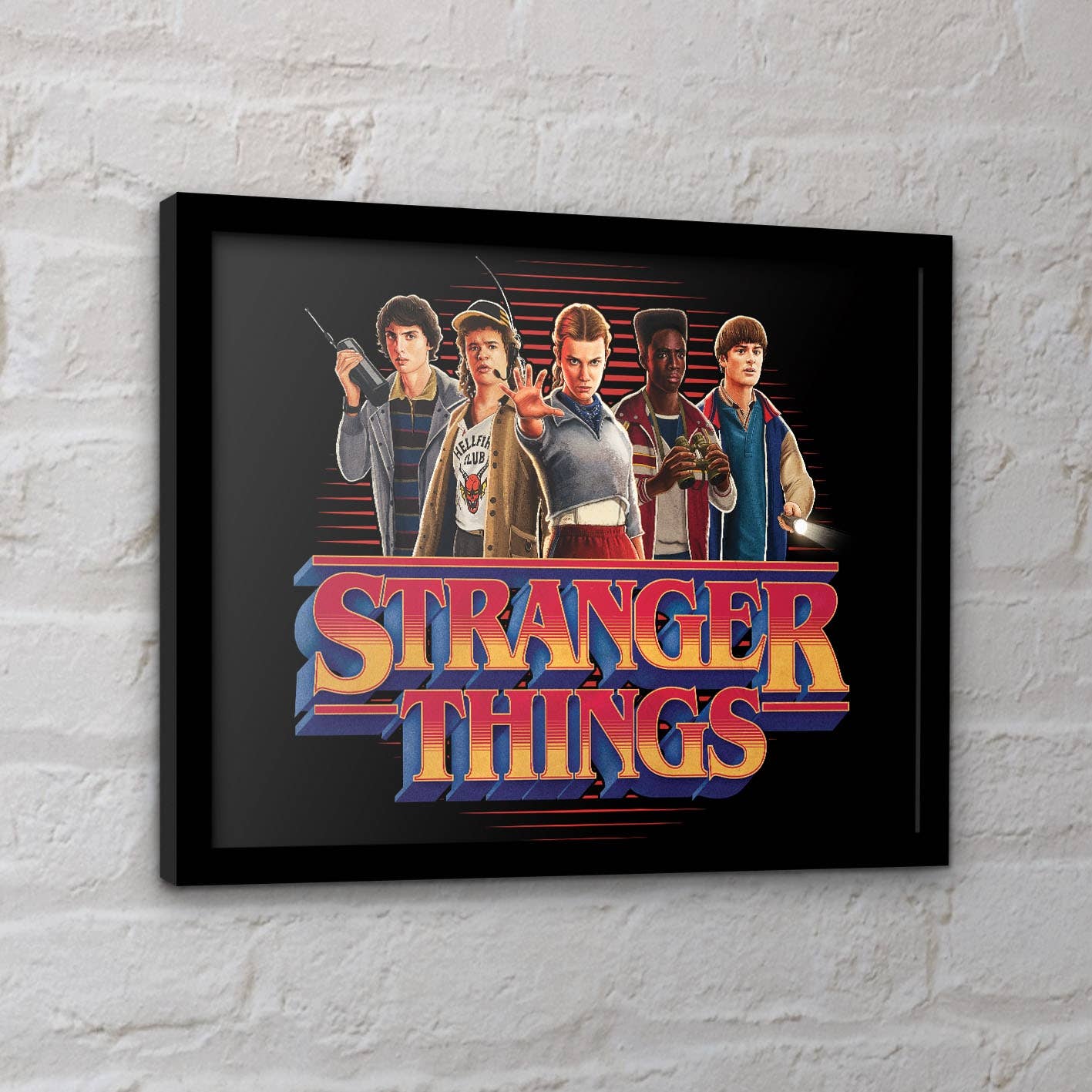Stranger Things Season 5 (Friends) 30x40cm Collector Print
