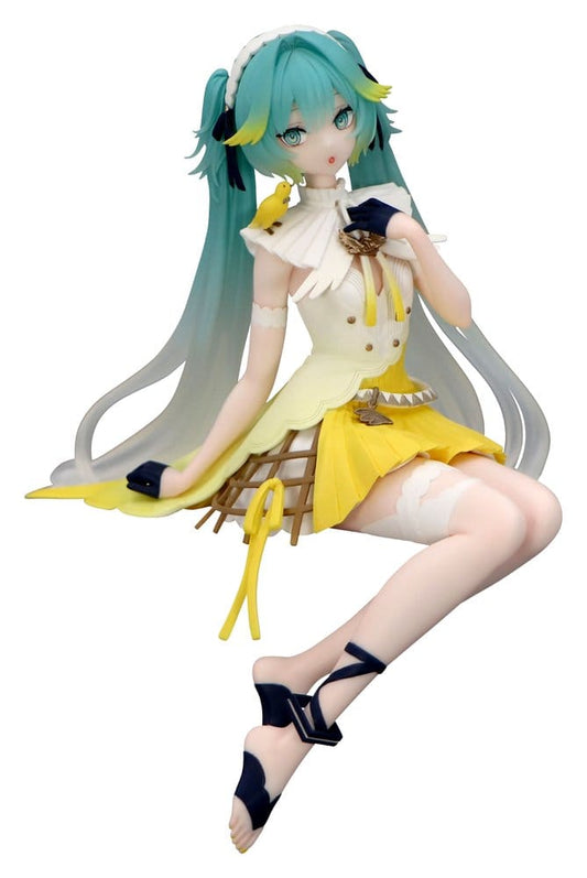 Hatsune Miku Noodle Stopper PVC Statue – Canary Bird (heo Exclusive, 14 cm) - KOOLTHINGS