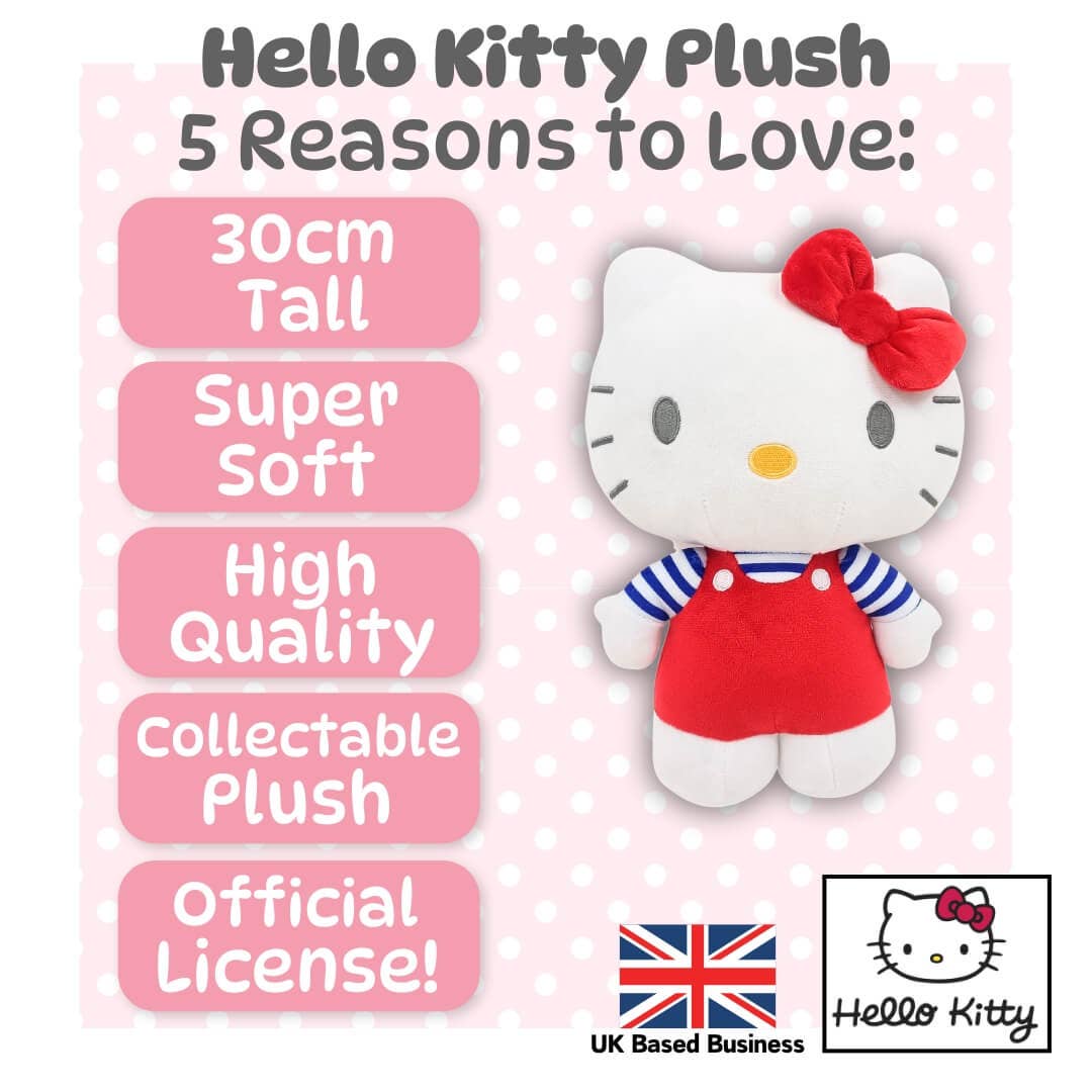 Hello Kitty - Red 30 CM Large standing - KOOLTHINGS