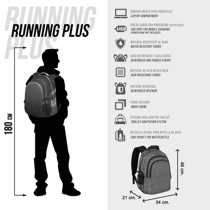 Wednesday Cute - PLUS Running Backpack - KOOLTHINGS