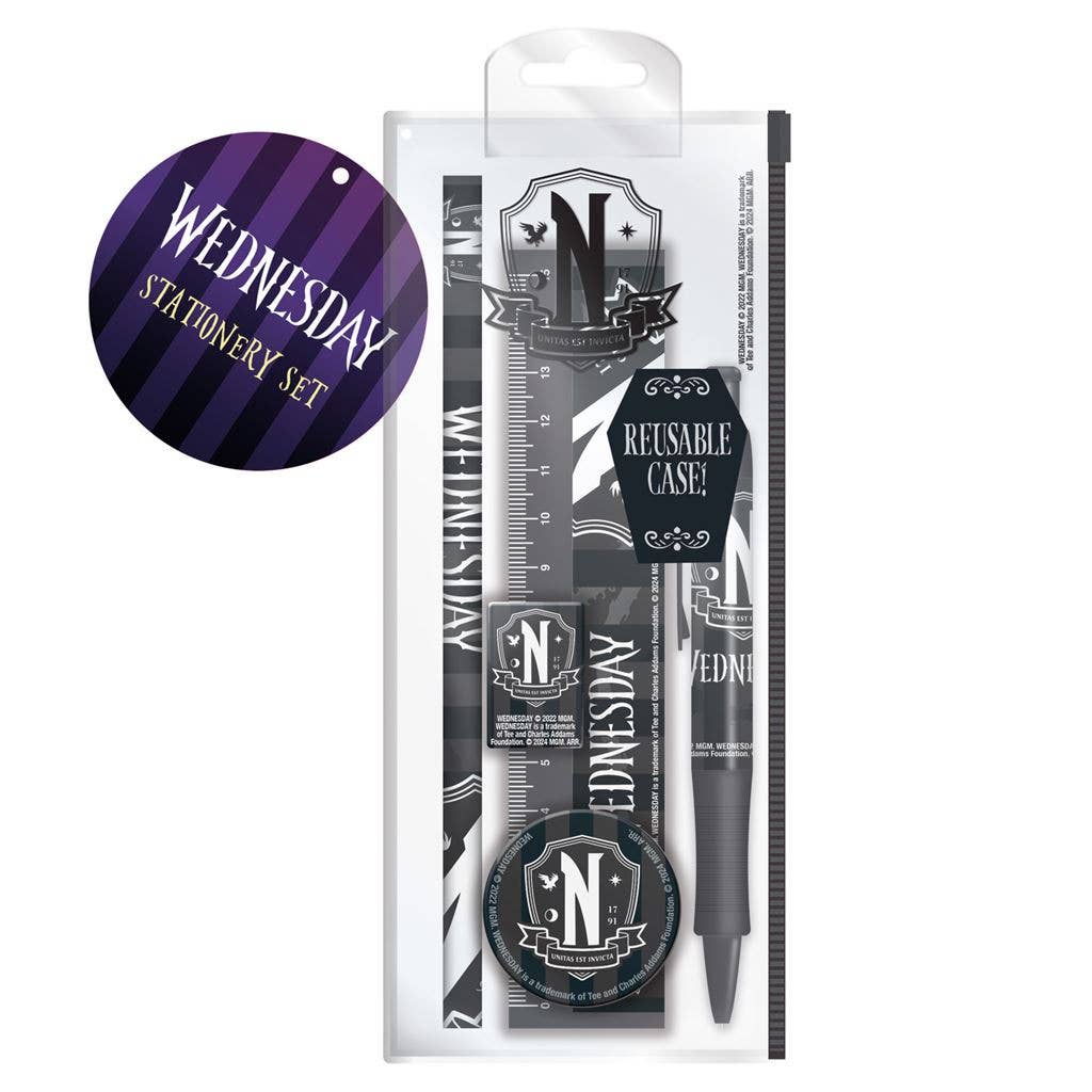Wednesday (Uniform) Stationery Set - KOOLTHINGS