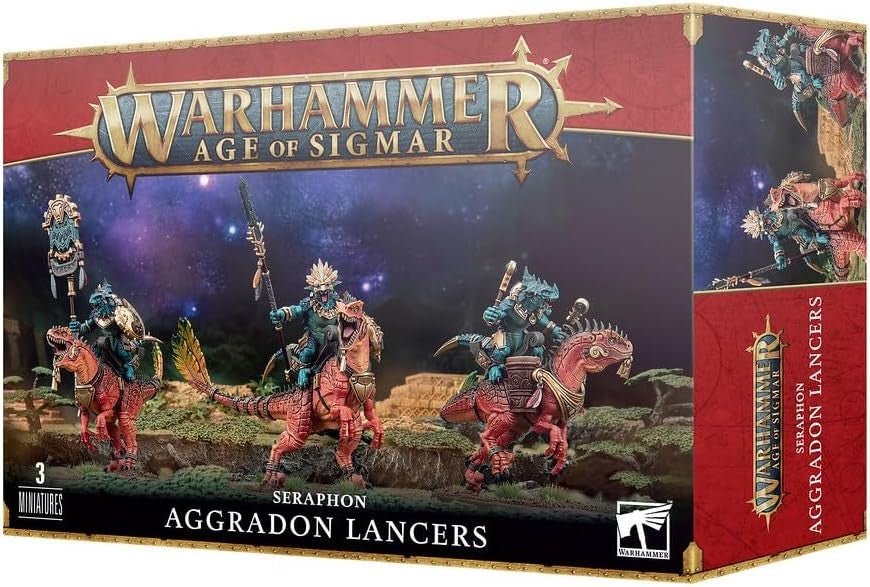 Age of Sigmar - Aggradon Lancers - Games Workshop - Warhammer - KOOLTHINGS