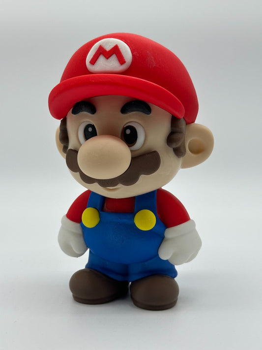 Mario - 3D Print Brick Figure