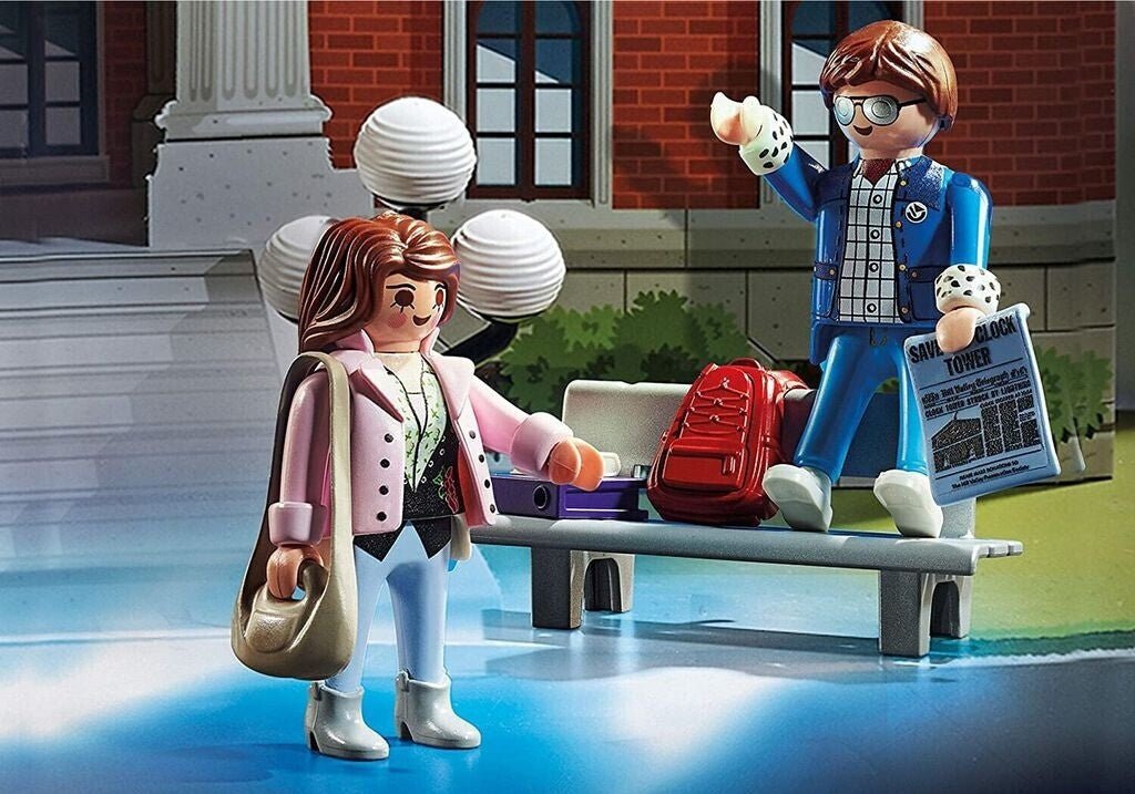 Playmobil BTTF Clock Tower Calendar - KOOLTHINGS