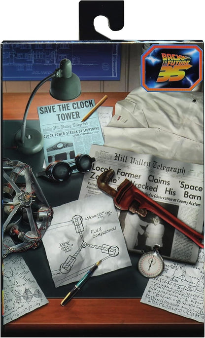 Back to the Future Doc Brown - NECA - Ultimate 7” Scale Action Figure - KOOLTHINGS