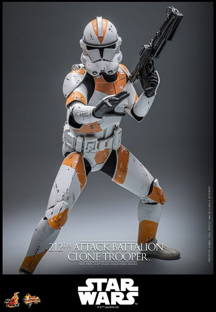 Star Wars: The Clone Wars Action Figure 1/6 212th Attack Battalion Clone Trooper 30 cm - KOOLTHINGS