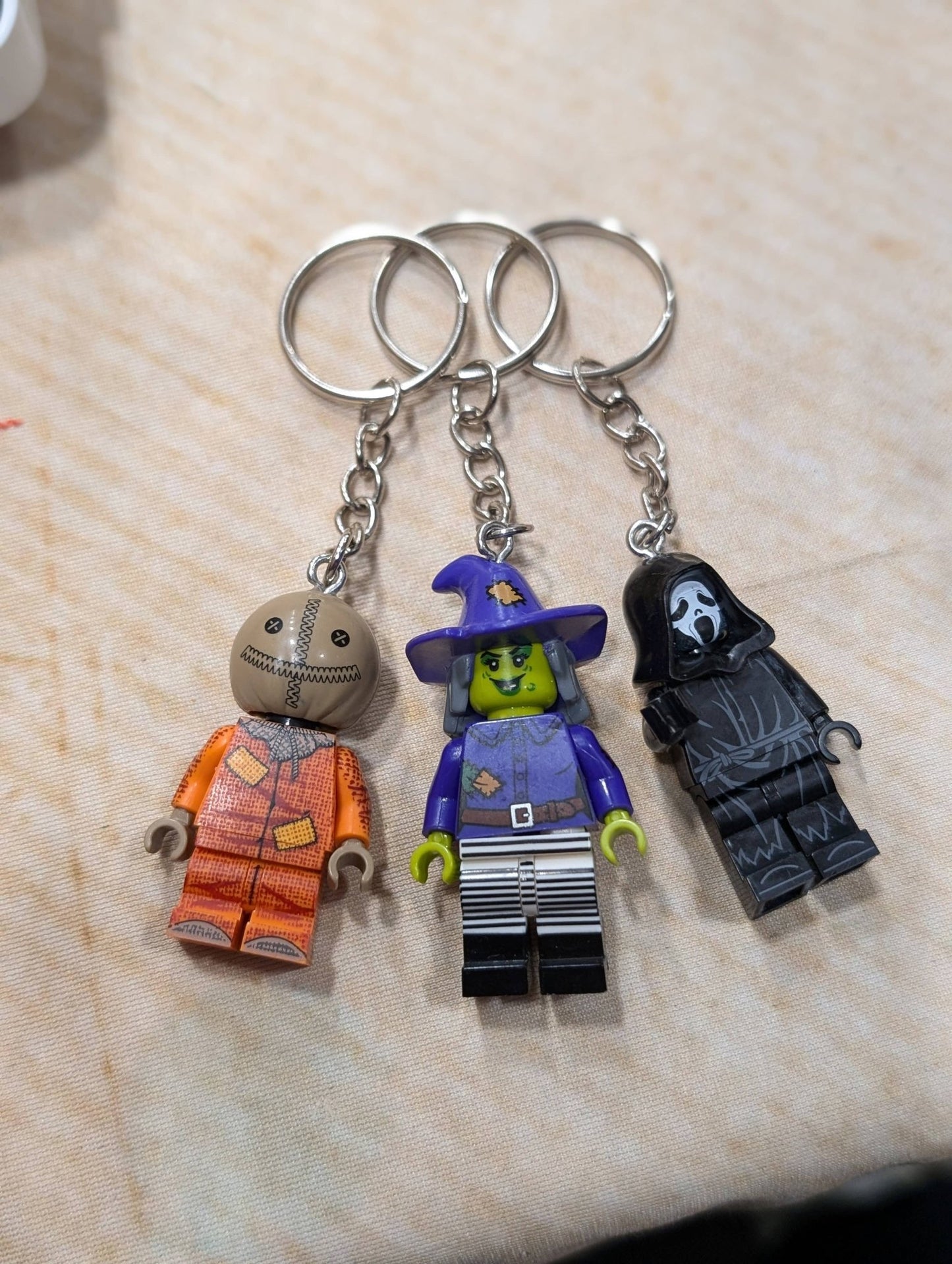 Horror Inspired Minifigure Keychains Movie Characters - KOOLTHINGS