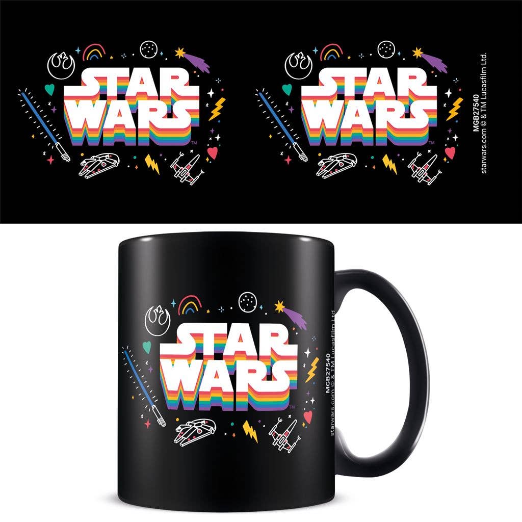 Star Wars Pride (Logo Rainbow) 11oz/315ml - KOOLTHINGS