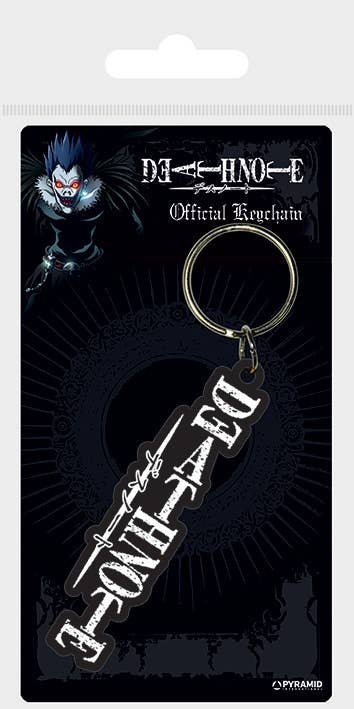 Death Note (Logo) Rubber Keychain - KOOLTHINGS