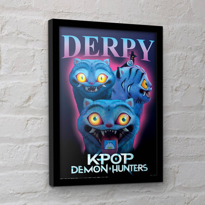 K - POP Demon Hunters (Derpy) 30 x 40cm Collectors Print - KOOLTHINGS