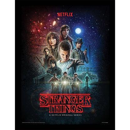 Stranger Things (One Sheet) Wall Art Print