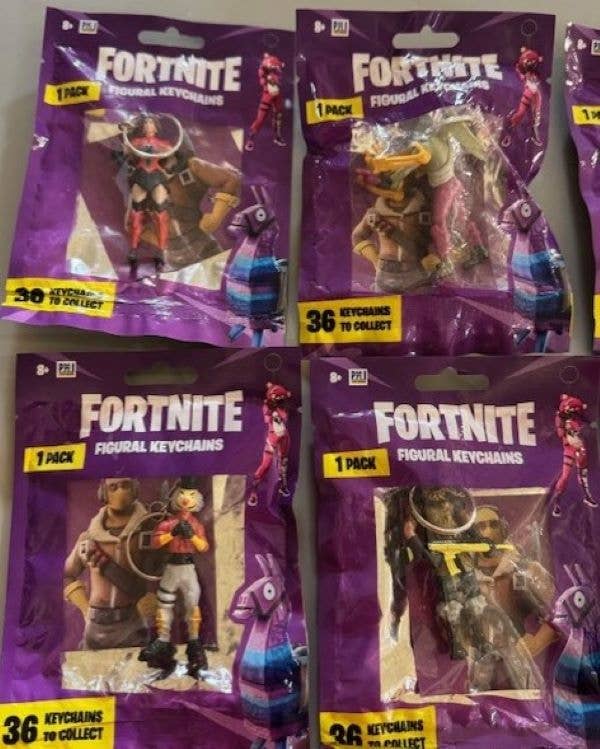Fortnite 3" Figurine Keychain - Assorted - KOOLTHINGS