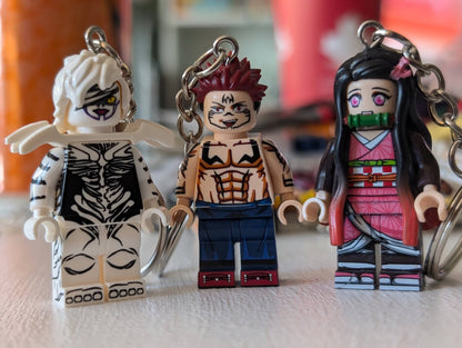 Anime and Manga Inspired Minifigure Keychains - KOOLTHINGS