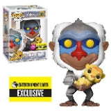 Funko Pop! Disney: Rafiki with Baby Simba [Flocked] #301 (Pre-Loved)