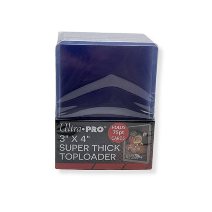 Ultra Pro - Clear Extra Thick Toploaders (75PT) 3" x 4", 25 pcs. - KOOLTHINGS