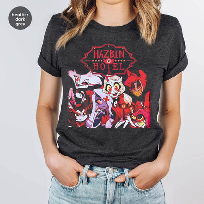 Hazbin Hotel Shirt, Hazbin Hotel Characters, Helluva Boss - KOOLTHINGS