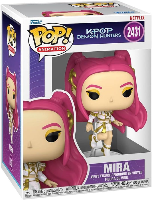 Funko Pop! Animation: Kpop Demon Hunters Mira Vinylure 2431 - KOOLTHINGS