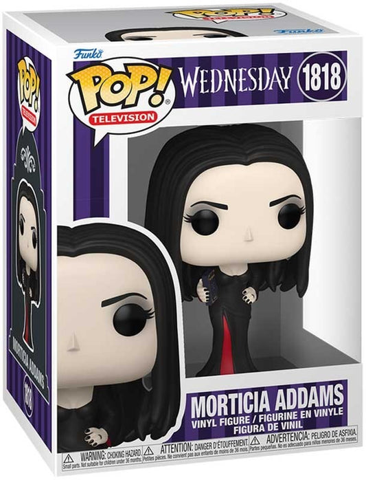 Funko Pop! vinyl figure packaging of Morticia Addams from The Addams Family