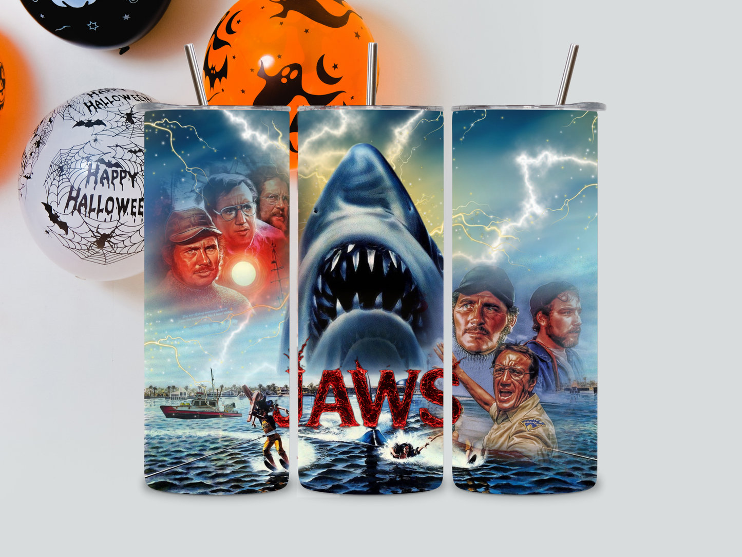 Jaws we need a bigger boat Tumbler - KOOLTHINGS