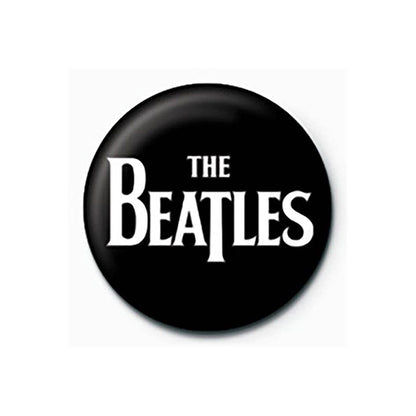 The Beatles (White Logo) 25mm - KOOLTHINGS