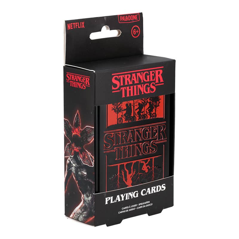 Stranger Things 5 Playing Cards in a Tin - KOOLTHINGS