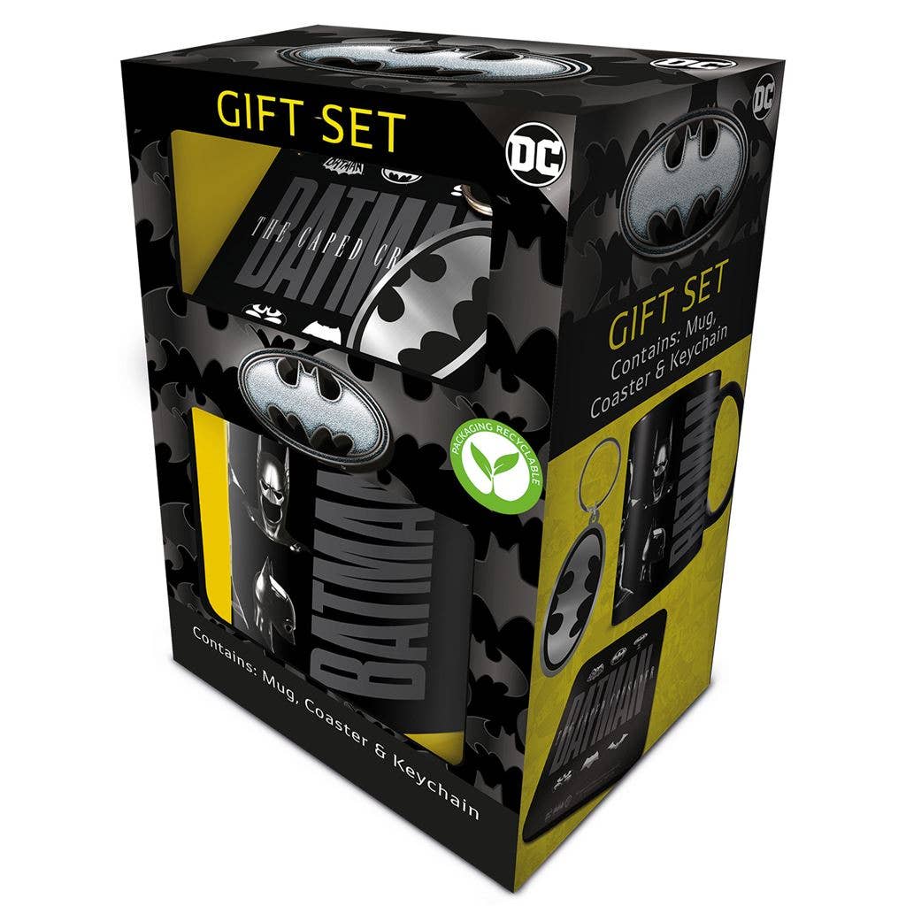 Batman Gift Set (Mug, Coaster & Keychain) - KOOLTHINGS