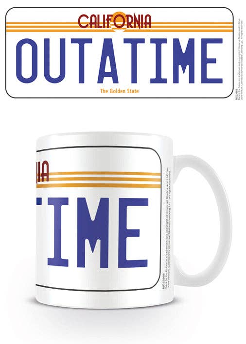 Back To The Future (License Plate) - KOOLTHINGS