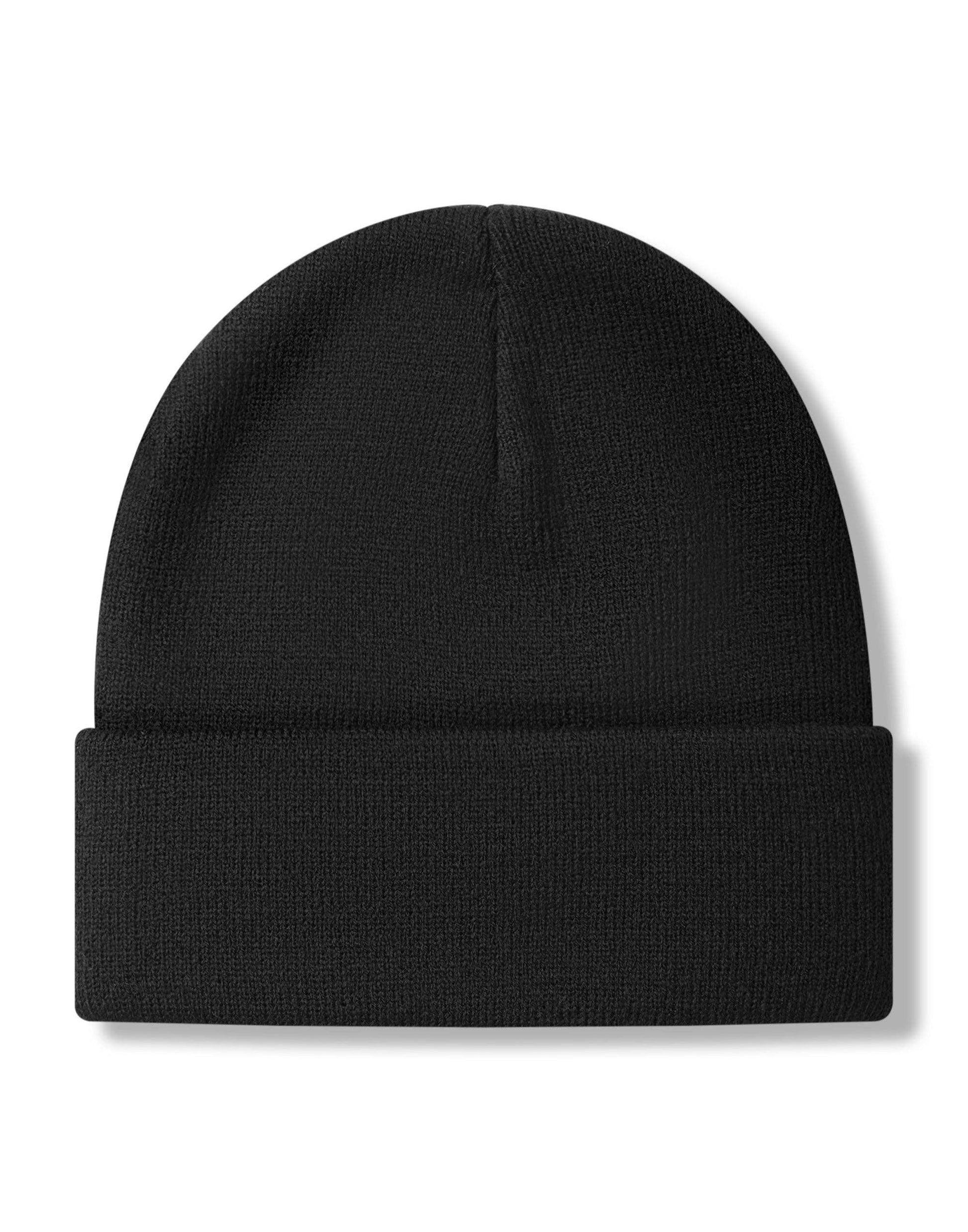 Stranger Things Unisex Black Logo Beanie Hat (One Size) - KOOLTHINGS