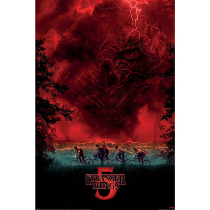 Stranger Things Season 5 (Vecna Sky) 61x91.5cm Maxi Poster - KOOLTHINGS