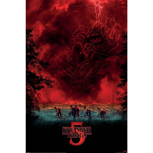 Stranger Things Season 5 (Vecna Sky) 61x91.5cm Maxi Poster - KOOLTHINGS