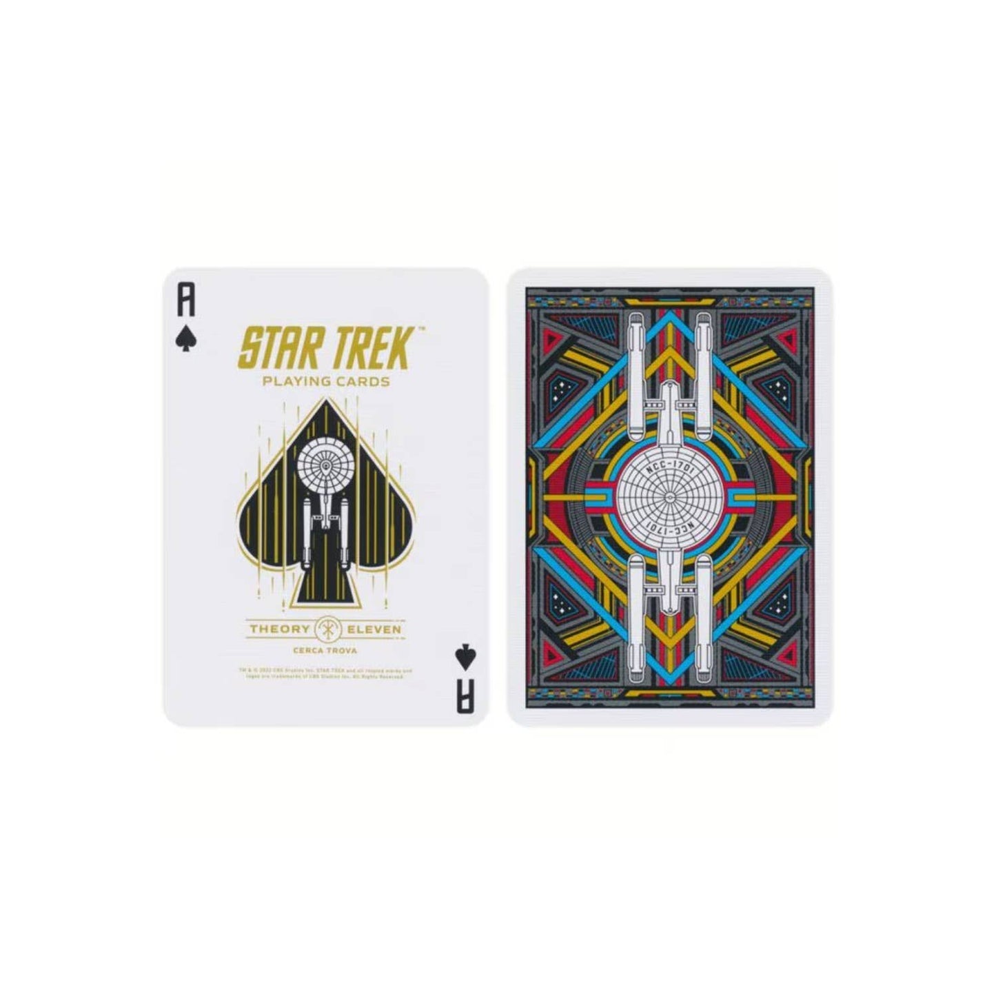 Star Trek Dark Edition Playing Cards Theory11 - KOOLTHINGS