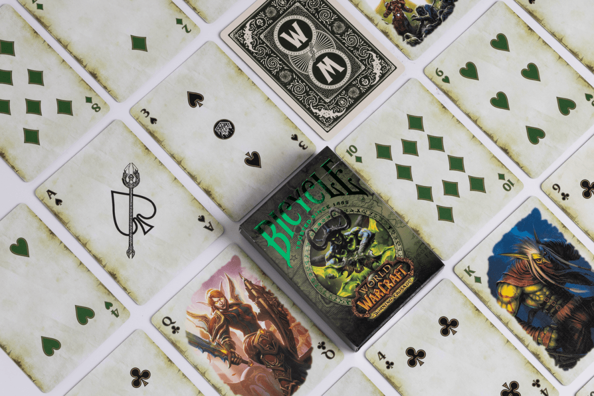 Bicycle World Of Warcraft Burning Crusade Playing Cards - KOOLTHINGS