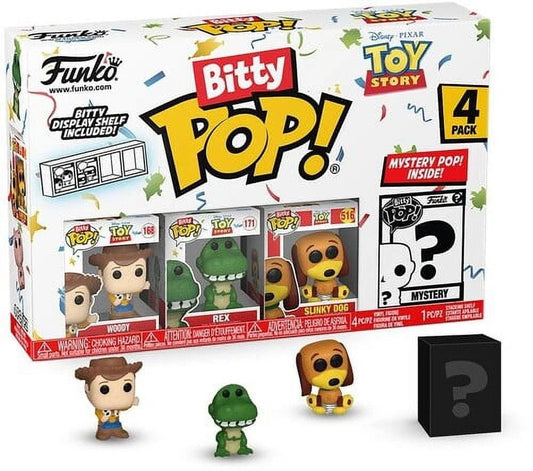 Toy Story Woody Funko Bitty Pop! Mini - Figure 4 - Pack - KOOLTHINGS