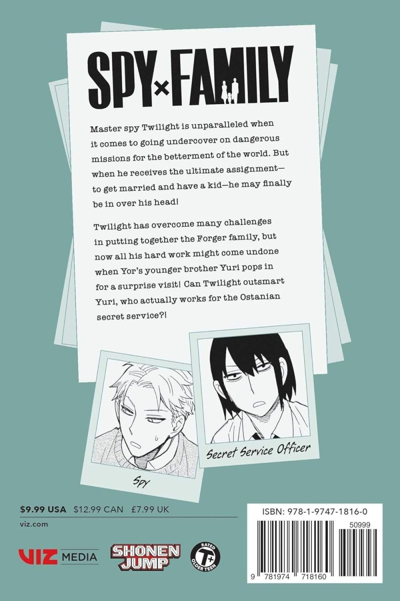 Spy X Family, Vol. 3 - Tatsuya Endo (Paperback) - KOOLTHINGS
