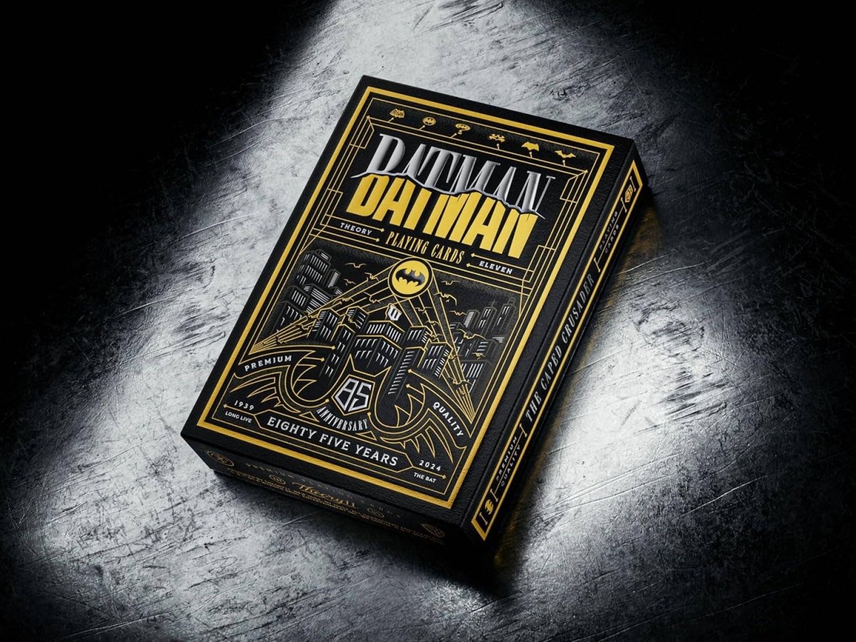 Batman 85th Anniversary Playing Cards Theory11 - KOOLTHINGS