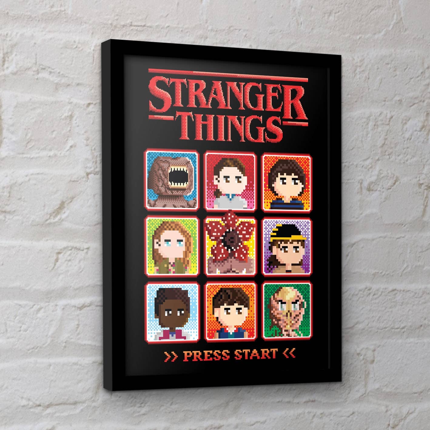 Stranger Things Season 5 (Press Start) 30x40cm Print