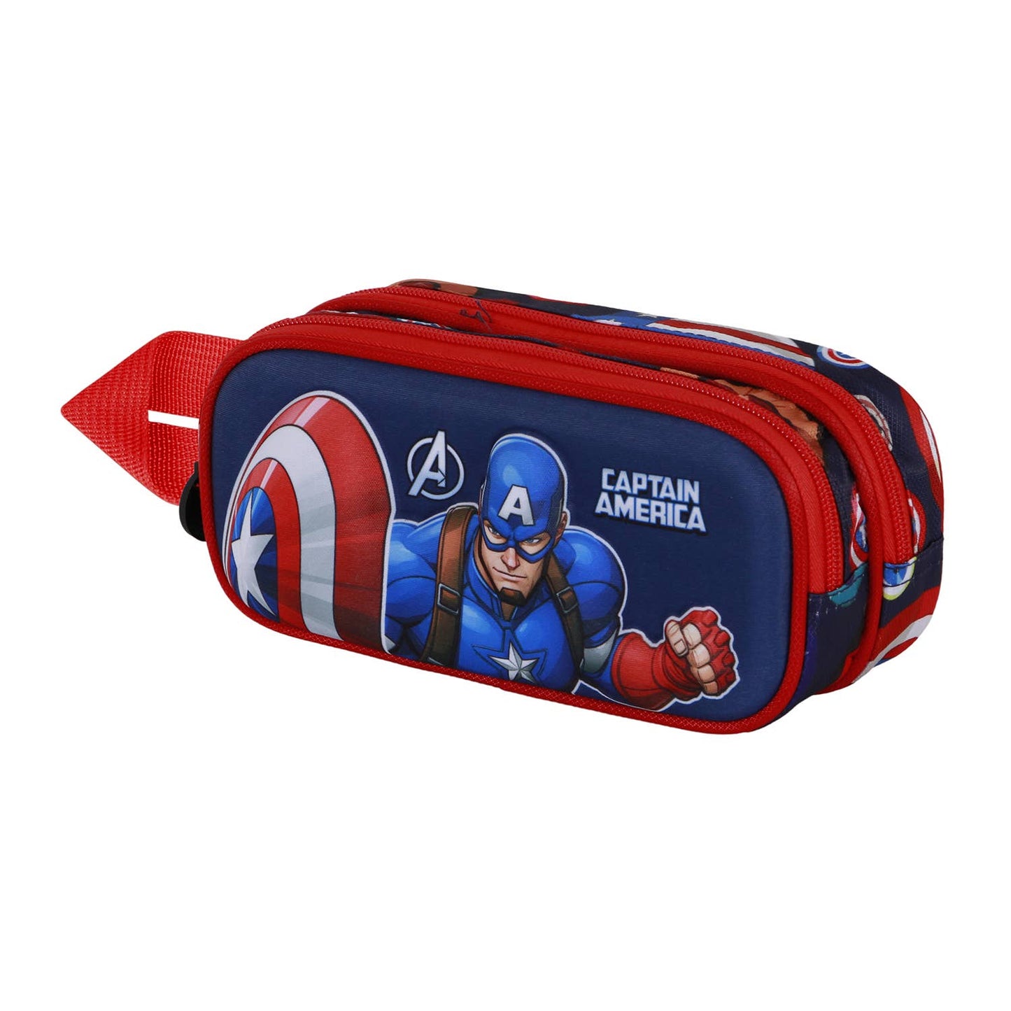 Marvel Captain America Patriot - 3D Double Pencil Case - KOOLTHINGS