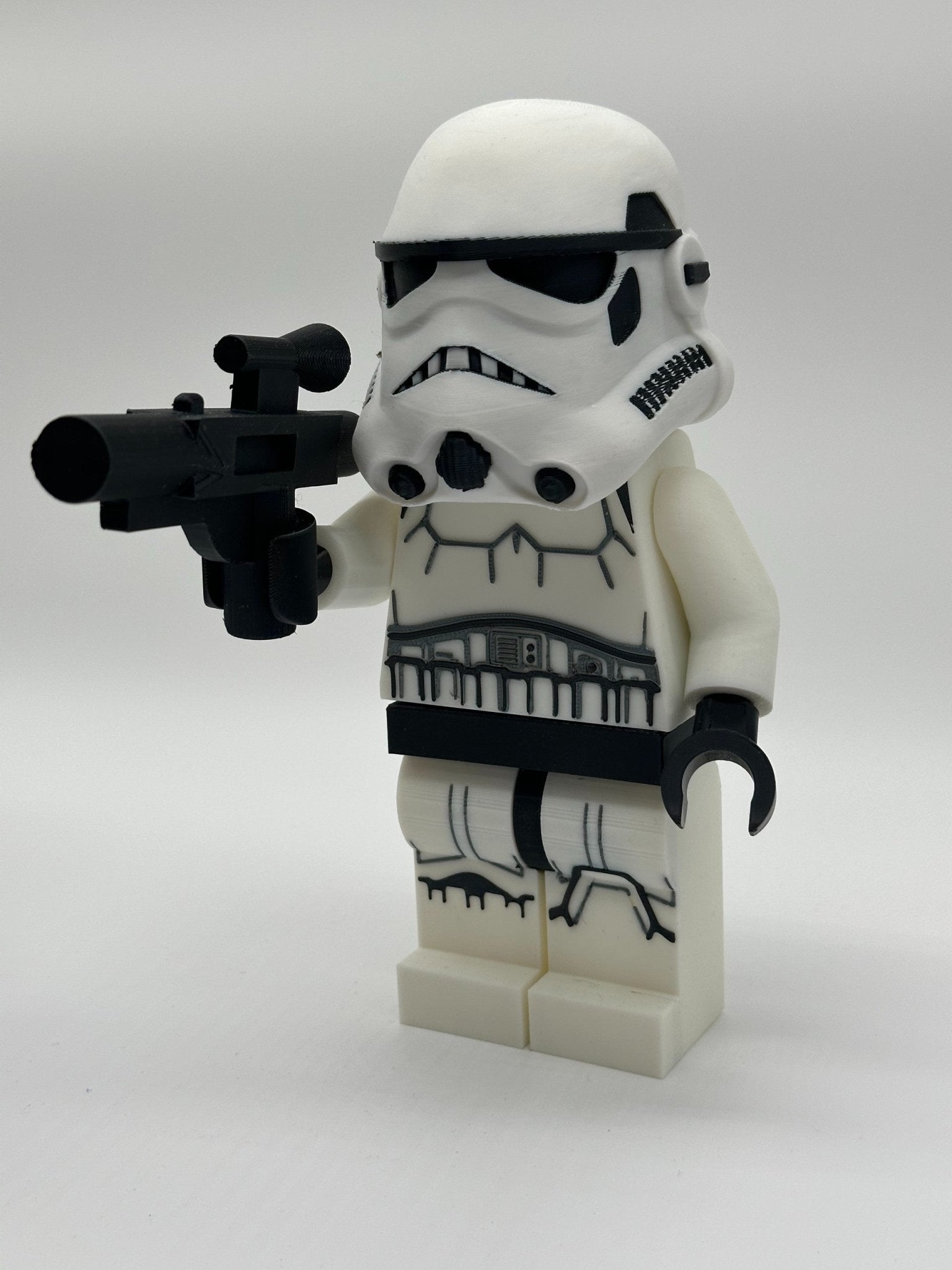 Storm Trooper - 3D Print Brick Figure 500x - KOOLTHINGS