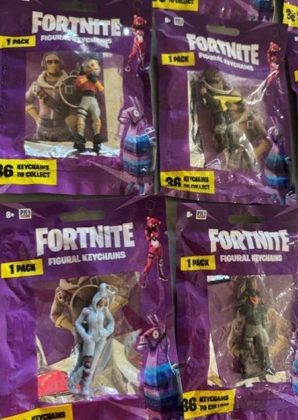 Fortnite 3" Figurine Keychain - Assorted - KOOLTHINGS