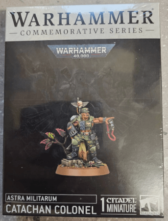 Astra Militarum Catachan Colonel - Warhammer 40000 Store Anniversary - KOOLTHINGS