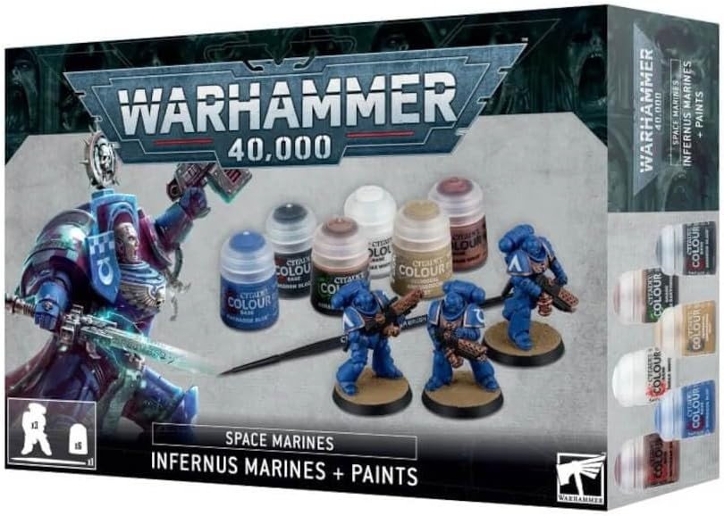 Games Workshop - Warhammer 40,000 Space Marines + Paints 60 - 11 - KOOLTHINGS