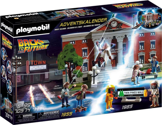 Playmobil Back to the Future Advent Calendar packaging